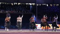 La presentación de Palmas de Peñaflor en clausura del Royal Windsor Horse Show en 2016