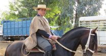 Cristóbal Iraira, un amante del caballo chileno que incursiona en el rodeo a los 13 años