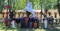 El Caballo Chileno marca histórica presencia en monumento que homenajea al Libertador Bernardo O'Higgins