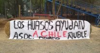 Huasos de Ñuble y Ninhue acudieron en ayuda de daminificados por los incendios
